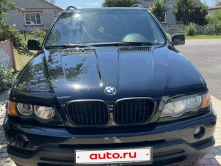 2002 BMW X5 3.0i I (E53), чёрный, 850000 рублей, вид 2