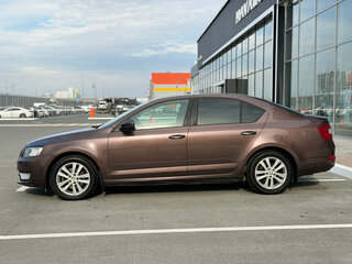 2013 Skoda Octavia III (A7), коричневый, 1135000 рублей, вид 3