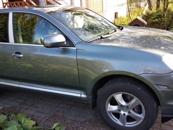 2006 Porsche Cayenne I (955), серый, 1150000 рублей - вид 2