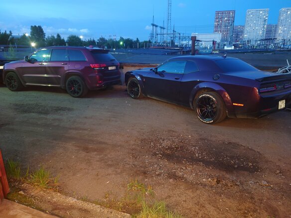 2022 Dodge Challenger SRT III Рестайлинг 2, фиолетовый, 6100000 рублей - вид 7