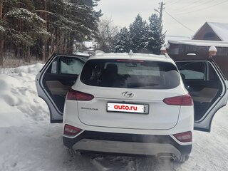 2019 Hyundai Santa Fe IV, белый, 1550000 рублей, вид 5