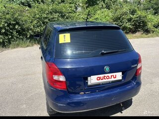 2012 Skoda Fabia II Рестайлинг, синий, 390000 рублей, вид 5