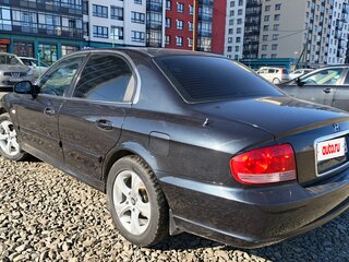 2006 Hyundai Sonata ТагАЗ IV (EF) Рестайлинг, чёрный, 470000 рублей, вид 4