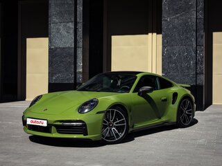 2020 Porsche 911 Turbo S VIII (992), зелёный, 25700000 рублей, вид 1