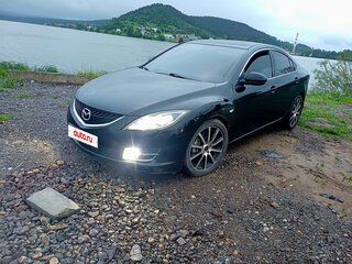 2008 Mazda 6 II (GH), чёрный, 800000 рублей, вид 1