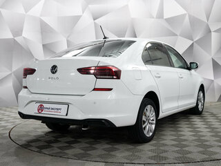 2021 Volkswagen Polo VI, белый, 1625000 рублей, вид 5