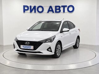 2021 Hyundai Solaris II Рестайлинг, белый, 1399999 рублей, вид 3