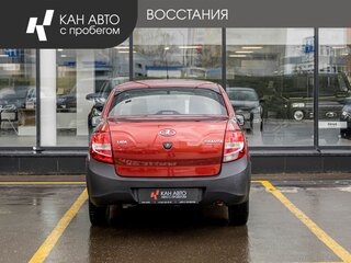 2018 Lada (ВАЗ) Granta I, красный, 359000 рублей, вид 4