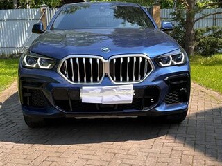2021 BMW X6 30d III (G06), синий, 10850000 рублей, вид 2