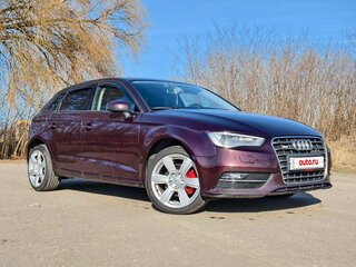2015 Audi A3 III (8V), пурпурный, 1100000 рублей, вид 3