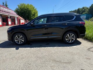 2020 Hyundai Santa Fe IV, чёрный, 3100000 рублей, вид 5