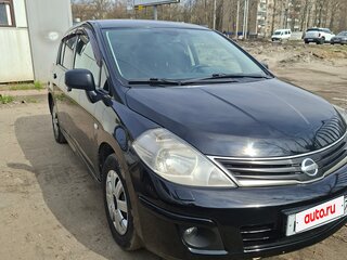 2010 Nissan Tiida I Рестайлинг, чёрный, 530000 рублей, вид 3
