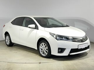 2014 Toyota Corolla XI (E160, E170, E180), белый, 1335000 рублей, вид 4