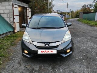 2014 Honda Fit Shuttle I Рестайлинг, серый, 1250000 рублей, вид 4