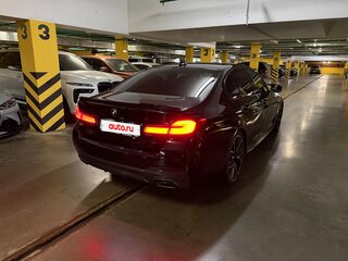 2020 BMW 5 серии 540i VII (G30/G31/G38) Рестайлинг, чёрный, 5500000 рублей, вид 5