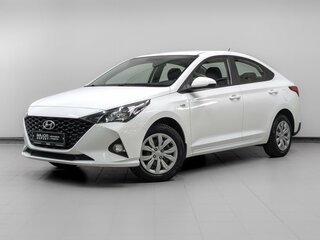 2022 Hyundai Solaris II Рестайлинг, белый, 1680000 рублей, вид 1