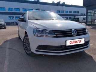 2015 Volkswagen Jetta VI Рестайлинг, белый, 750000 рублей, вид 1