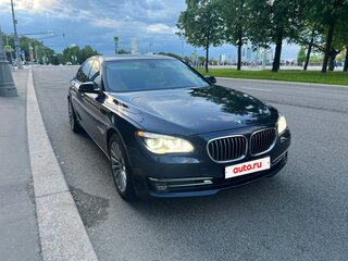 2012 BMW 7 серии 730d xDrive V (F01/F02/F04) Рестайлинг, синий, 2500000 рублей, вид 2