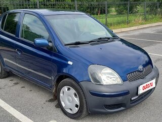 2003 Toyota Yaris I Рестайлинг, синий, 420000 рублей, вид 1