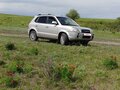2008 Hyundai Tucson I, серебристый, 830000 рублей - вид 1