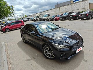 2018 Infiniti Q50 I Рестайлинг, чёрный, 3350000 рублей, вид 4