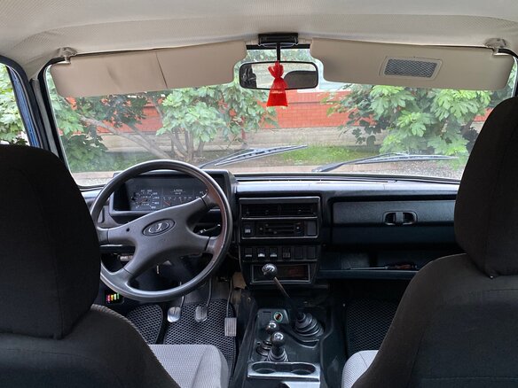 2008 Lada (ВАЗ) 2121 (4x4) I Рестайлинг, синий, 350000 рублей - вид 6
