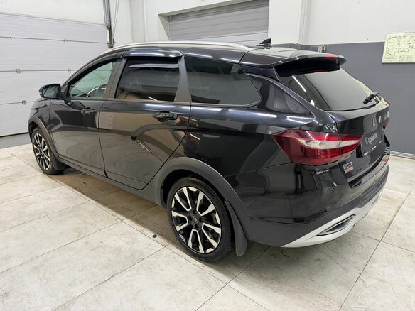 2023 Lada (ВАЗ) Vesta SW Cross I Рестайлинг (NG), чёрный - вид 5