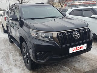 2021 Toyota Land Cruiser Prado 150 Series Рестайлинг 3, чёрный, 6300000 рублей, вид 2