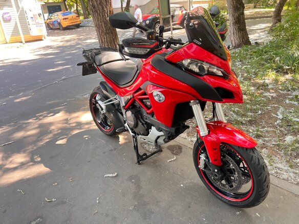 2016 Ducati Multistrada 1200, красный, 720000 рублей - вид 12