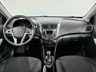2016 Hyundai Solaris I Рестайлинг, коричневый, 855000 рублей, вид 5