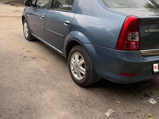 2010 Renault Logan I Рестайлинг, синий, 475000 рублей, вид 4