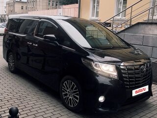2015 Toyota Alphard III, чёрный, 3550000 рублей, вид 4