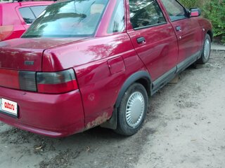 2002 Lada (ВАЗ) 2110, красный, 72000 рублей, вид 4