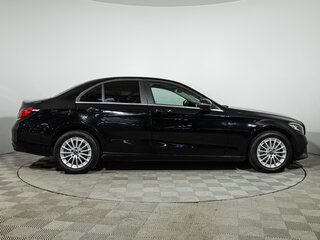 2018 Mercedes-Benz C-Класс 180 IV (W205) Рестайлинг, чёрный, 1949585 рублей, вид 4