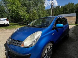 2007 Nissan Note I, синий, 860000 рублей, вид 1