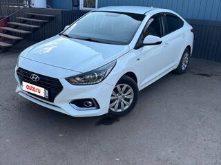 2018 Hyundai Solaris II, белый, 1050000 рублей, вид 3