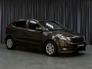 2016 Kia Rio III Рестайлинг, коричневый, 1089000 рублей, вид 1