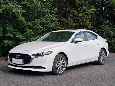 2023 Mazda 3 Axela IV (BP), белый, 1869000 рублей, вид 1