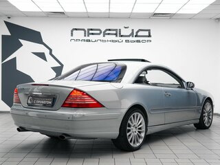 2001 Mercedes-Benz CL-Класс 500 II (C215), серебристый, 1699000 рублей, вид 3