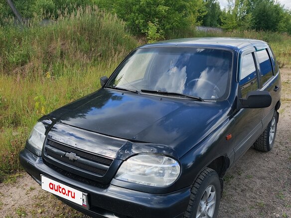 2007 Chevrolet Niva I, чёрный