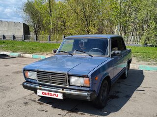 2004 Lada (ВАЗ) 2107, синий, 100000 рублей, вид 1
