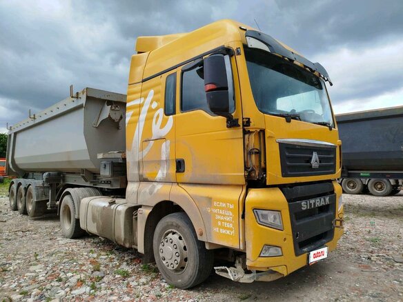 2022 Sinotruk Sitrak C7H, жёлтый, 2244000 рублей - вид 1