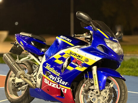 2002 Suzuki GSX-R 600, синий, 365000 рублей, вид 1