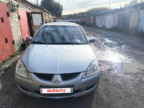 2003 Mitsubishi Lancer IX, серебристый - вид 1