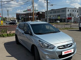 2012 Hyundai Solaris I, серый, 589000 рублей, вид 3