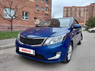 2011 Kia Rio 4-speed III, синий, 650000 рублей, вид 2