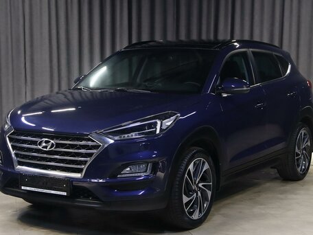 2018 Hyundai Tucson III Рестайлинг, синий, 1749000 рублей, вид 1