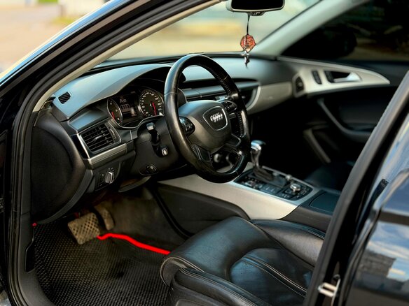 2011 Audi A6 IV (C7), чёрный, 1750000 рублей - вид 13