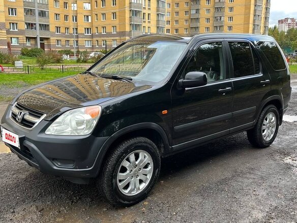 2003 Honda CR-V II, чёрный, 650000 рублей