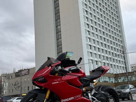 2014 Ducati 1199 Panigale, красный, 1300000 рублей, вид 1